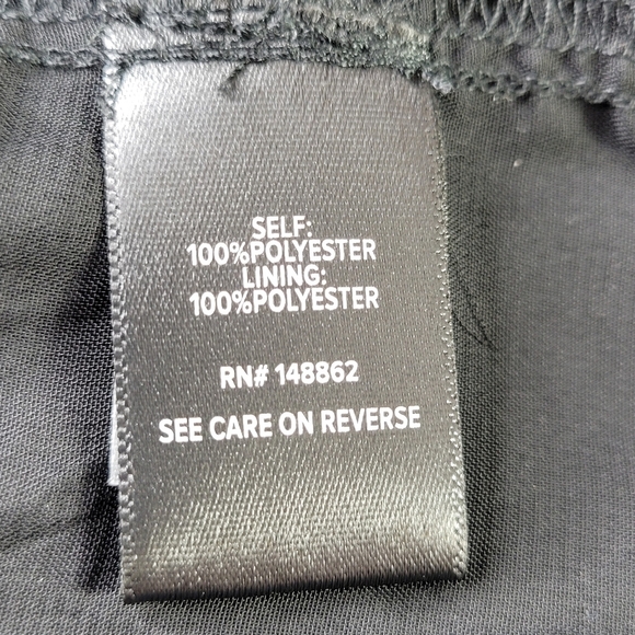 Torrid Chiffon Top Size 1 1X Front Clip Keyhole Sleeveless Lined Lightweight - Picture 9 of 15